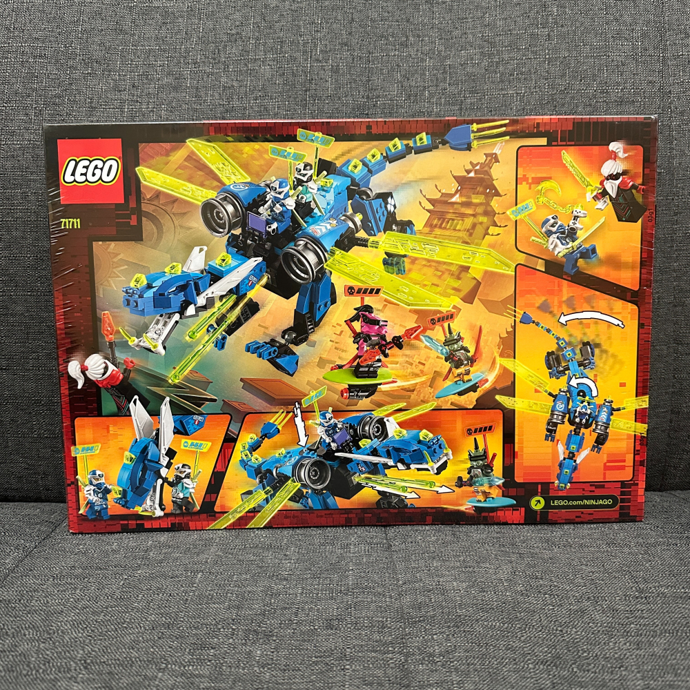 「翻滾樂高」LEGO 71711 旋風忍者 阿光的電子龍 全新未拆-細節圖2