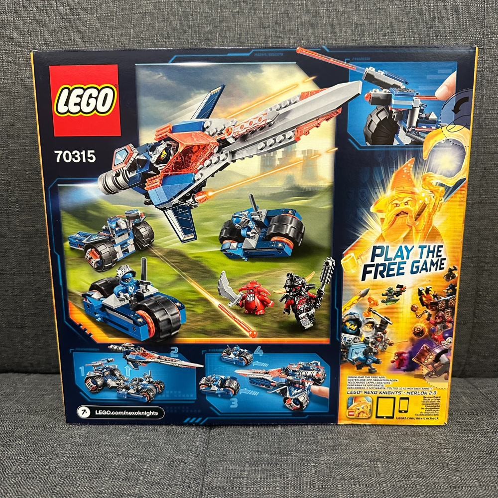 「翻滾樂高」LEGO 70315 NEXO KNIGHTS 聖劍戰車 全新未拆-細節圖2