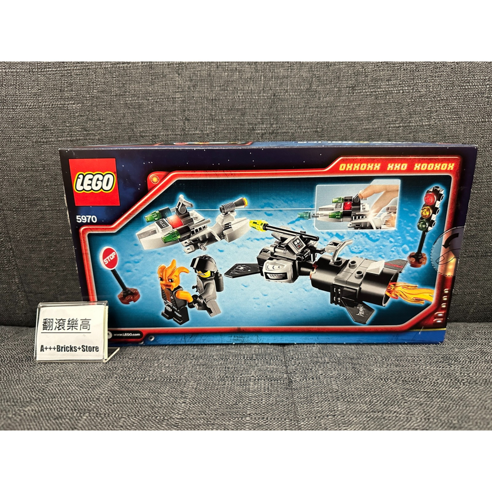 翻滾樂高」LEGO 5970 星際警察Freeze Ray Frenzy 全新未拆- 翻滾樂高