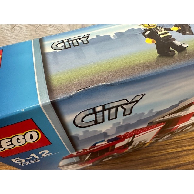 「翻滾樂高」LEGO 7239 城市系列 消防車 全新未拆-細節圖3