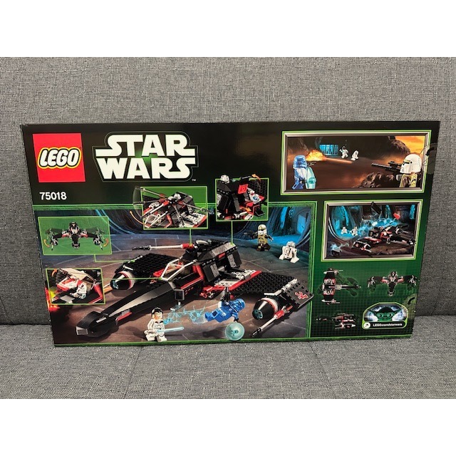 「翻滾樂高」LEGO 75018 星際大戰 JEK-14＇s Stealth Starfighter 全新未拆-細節圖2