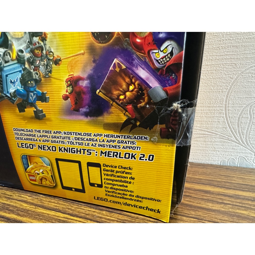 「翻滾樂高」LEGO 70323 NEXO KNIGHTS 小丑的終極炎魔巢穴 全新未拆-細節圖4