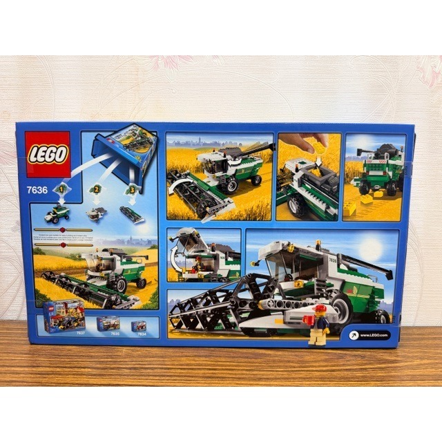 「翻滾樂高」LEGO 7636 城市系列 收割機 全新未拆-細節圖2