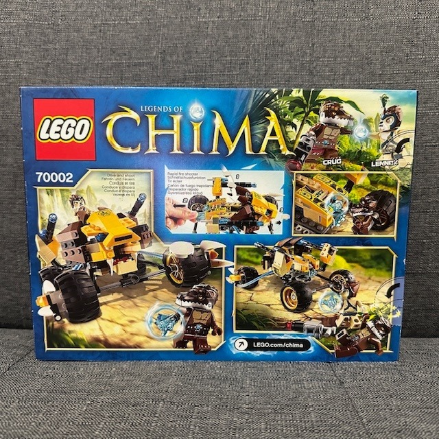 「翻滾樂高」LEGO 70002 CHIMA Lennox＇s Lion Attack 全新未拆-細節圖2