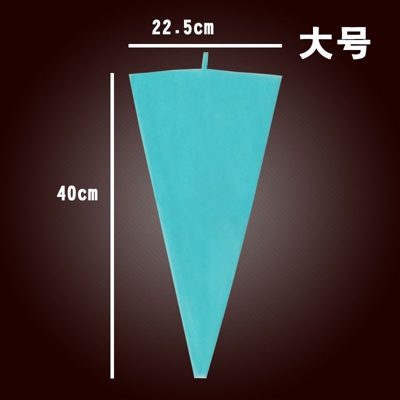 [吉田佳]B53114，藍色矽膠擠花袋，大號16吋，擠蛋糕，擠鮮奶油，擠糖霜，可重複使用，擠水泥填縫袋-細節圖5