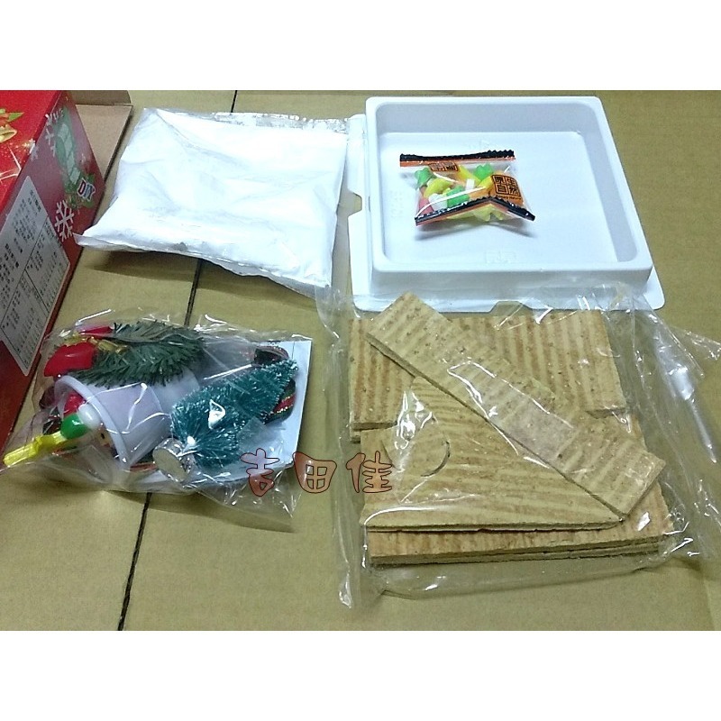 [吉田佳]B523382，聖誕薑餅屋DIY組合包(中教堂)，聖誕節限定版數量有限，售完就要等明年了喔-細節圖7
