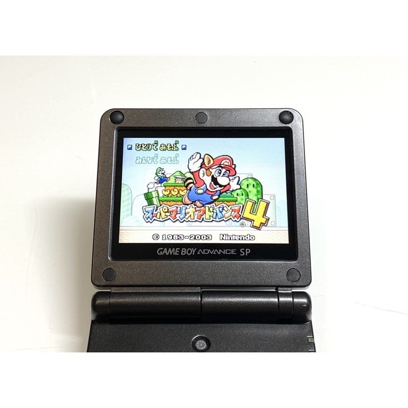 ⭐️【勇者電玩屋】GBA正日版-9.9成新 GBA SP 高亮版 黑色款（Gameboy）外殼翻新-細節圖6