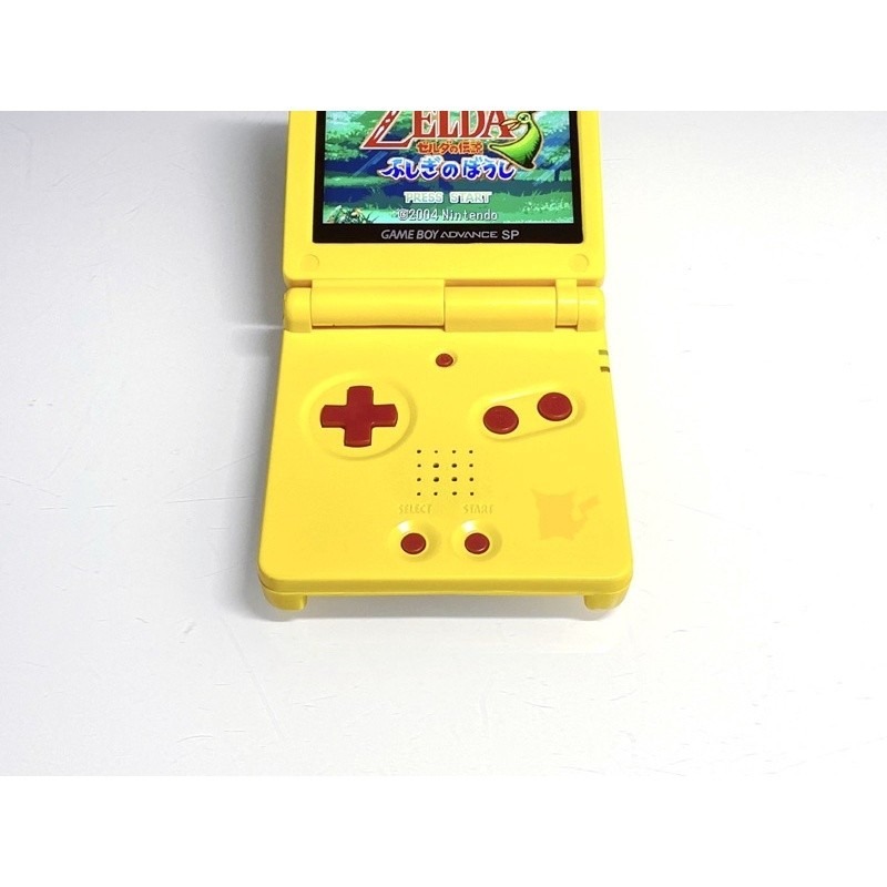 ⭐️【勇者電玩屋】GBA正日版-9.9成新 GBA SP 高亮版 皮卡丘款（Gameboy）外殼翻新-細節圖7