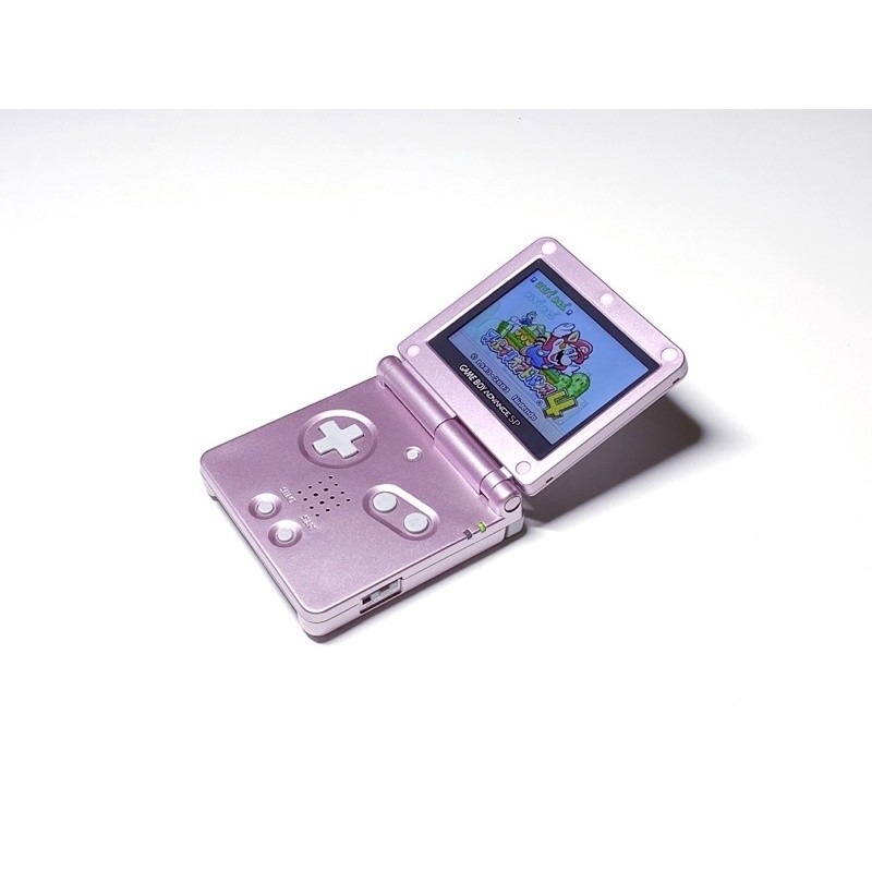 ⭐️【勇者電玩屋】GBA正日版-9.9成新 GBA SP 高亮版 粉色款（Gameboy）外殼翻新-細節圖5