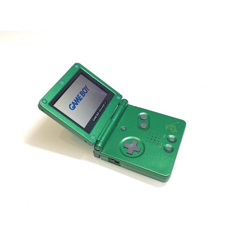 ⭐️【勇者電玩屋】GBA正日版-9.9成新 GBA SP 綠寶石 烈空坐（Gameboy）外殼翻新-細節圖5