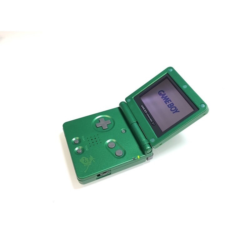 ⭐️【勇者電玩屋】GBA正日版-9.9成新 GBA SP 綠寶石 烈空坐（Gameboy）外殼翻新-細節圖6