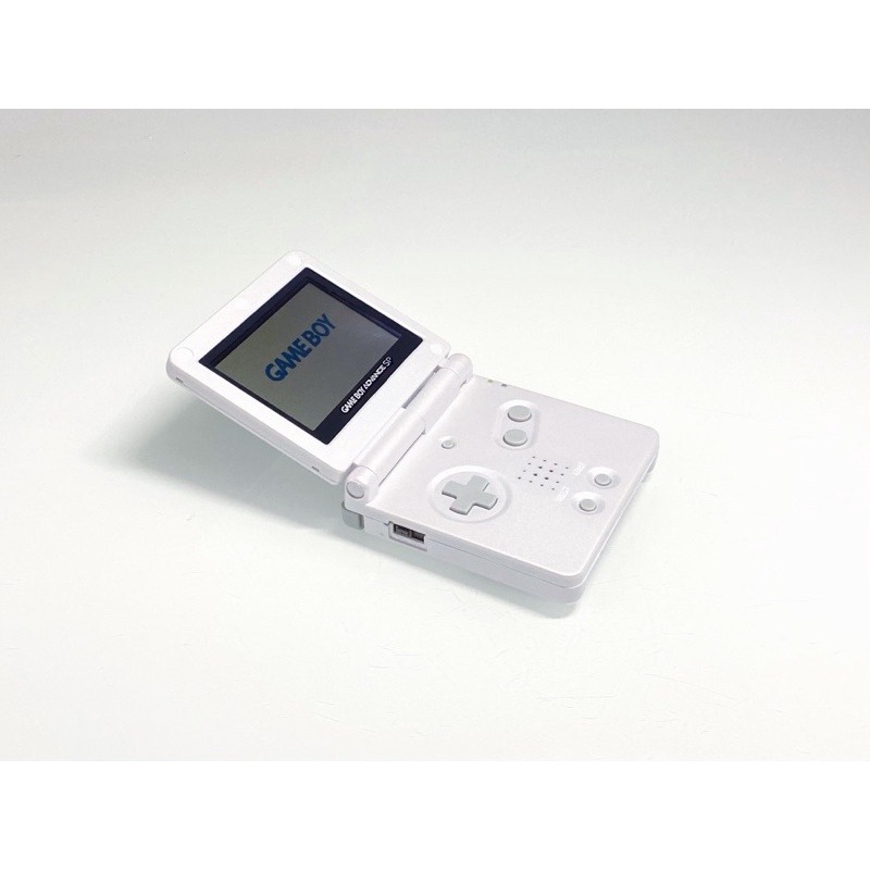 ⭐️【勇者電玩屋】GBA正日版-9.9成新 GBA SP 珍珠白色款（Gameboy）外殼翻新-細節圖2