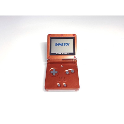 ⭐️【勇者電玩屋】GBA正日版-9.9成新 GBA SP 紅色款（Gameboy）外殼翻新