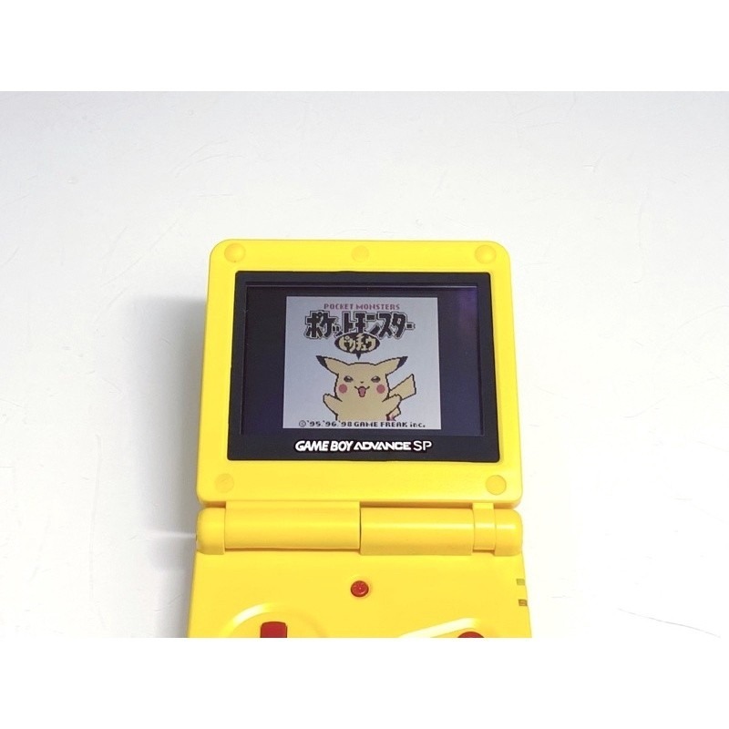 ⭐️【勇者電玩屋】GBA正日版-9.9成新 GBA SP 皮卡丘款（Gameboy）外殼翻新-細節圖3