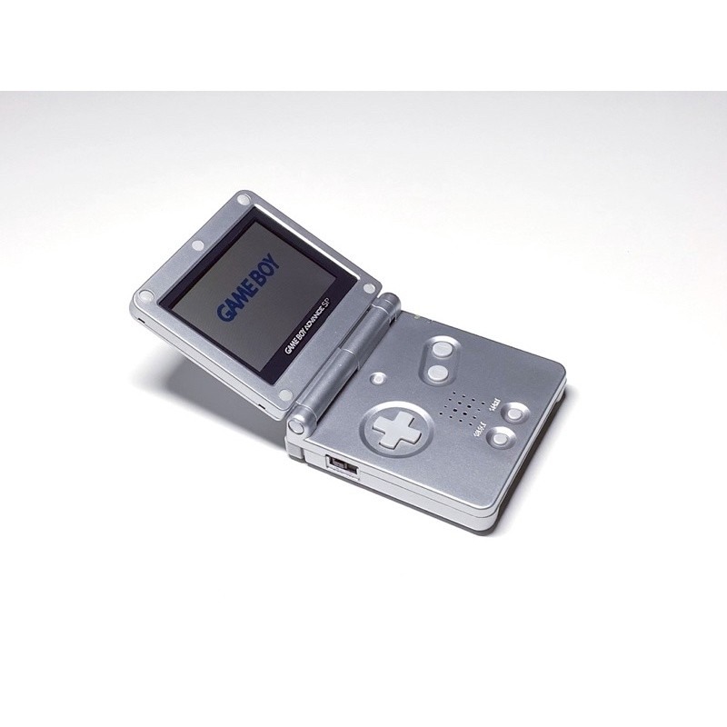 ⭐️【勇者電玩屋】GBA正日版-9.9成新 GBA SP 銀色款（Gameboy）外殼翻新-細節圖2