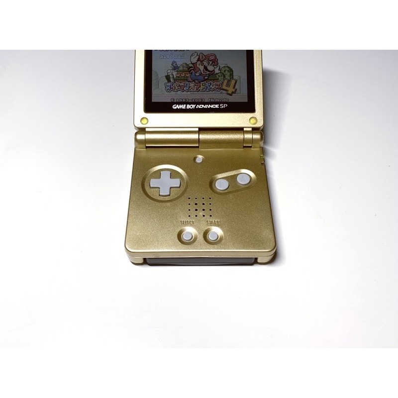 ⭐️【勇者電玩屋】GBA正日版-9.9成新 GBA SP 金色款（Gameboy）外殼翻新-細節圖5