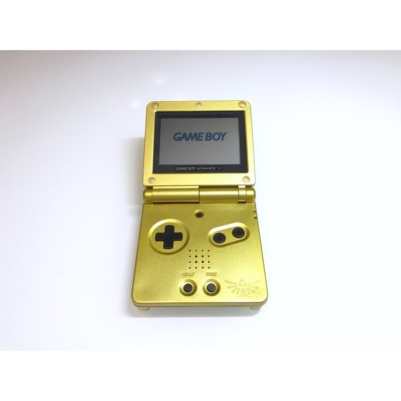 ⭐️【勇者電玩屋】GBA正日版-9.9成新 GBA SP 薩爾達款（Gameboy）外殼翻新-細節圖2