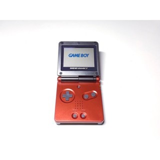 【勇者電玩屋】GBA正日版-9.9成新 GBA SP 紅黑色款（Gameboy）外殼翻新