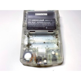 【勇者電玩屋】GBC正日版-極美品9.8成新GBC主機盒裝透明色款（Gameboy）11741622-細節圖7