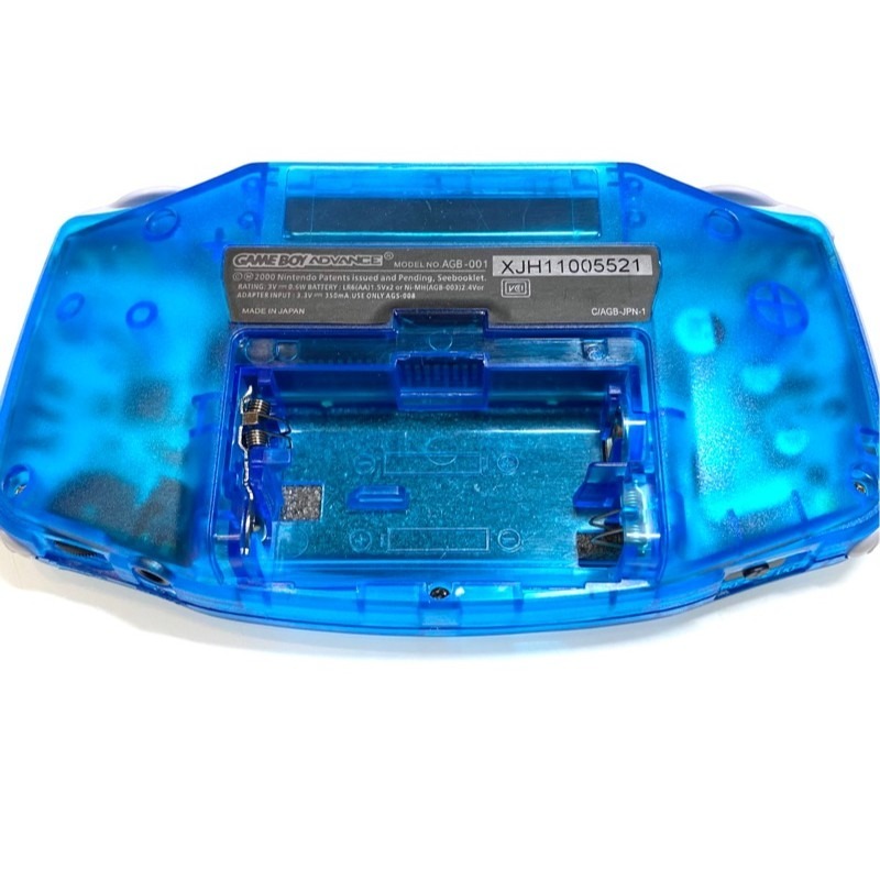 ⭐️【勇者電玩屋】GBA正日版-9.9成新GBA 透明水藍色款（Gameboy）外殼翻新-細節圖4