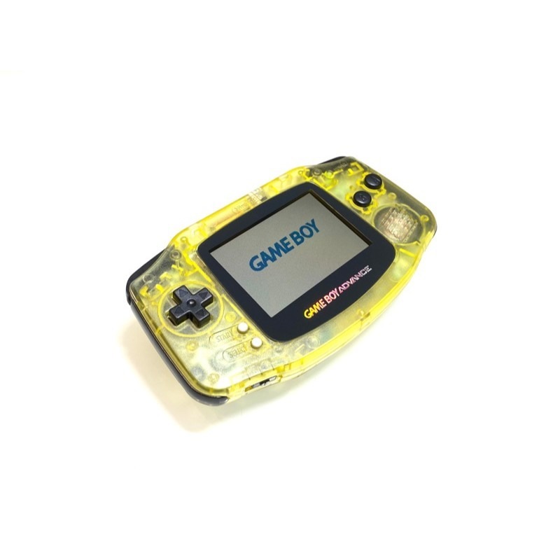 ⭐️【勇者電玩屋】GBA正日版-9.9成新GBA 透明黃色款（Gameboy）外殼翻新-細節圖2