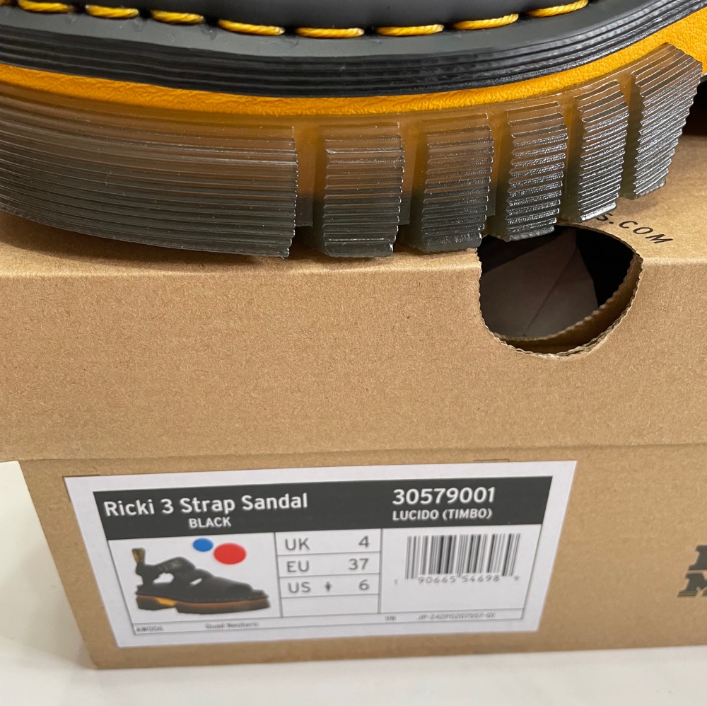 日本購入的馬丁大夫厚底涼鞋UK4-細節圖5