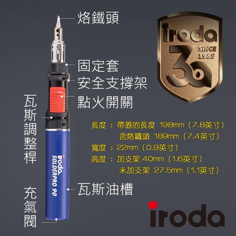 【SJ工具】Iroda愛烙達Pro-90/瓦斯烙鐵組/瓦斯烙鐵/火燄槍/噴燈/烙鐵/電烙鐵/焊錫/焊槍/噴火槍/瓦斯焊槍-細節圖3