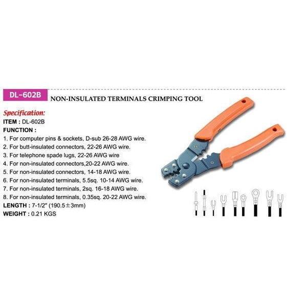 《我最便宜》【小型端子專用】杜邦端子/莫式端子/端子鉗/壓接鉗/壓線鉗-細節圖3