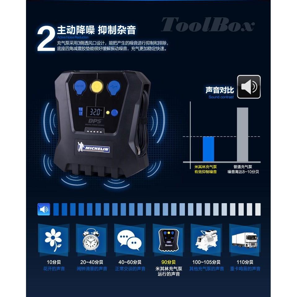 【獨家送好禮】領券再折/米其林/一年保固內故障換機/保修三年/胎壓預設/打氣機/4398ML/12266-細節圖5