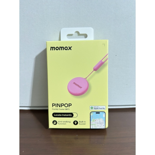 MOMAX PIN POP Find My 全球定位器 BR7 粉色 - 凱文小舖