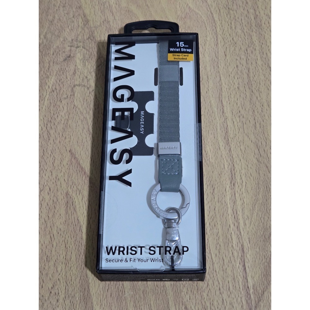 MAGEASY 手繩 腕繩 Wrist Strap 15mm 含掛繩片 手腕掛繩 掛繩片組-規格圖2