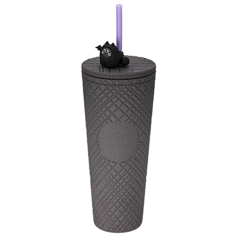 星巴克 24OZJeweled萬聖TOGO冷水杯 環保杯 蝙蝠 萬聖節 塑膠杯-細節圖2