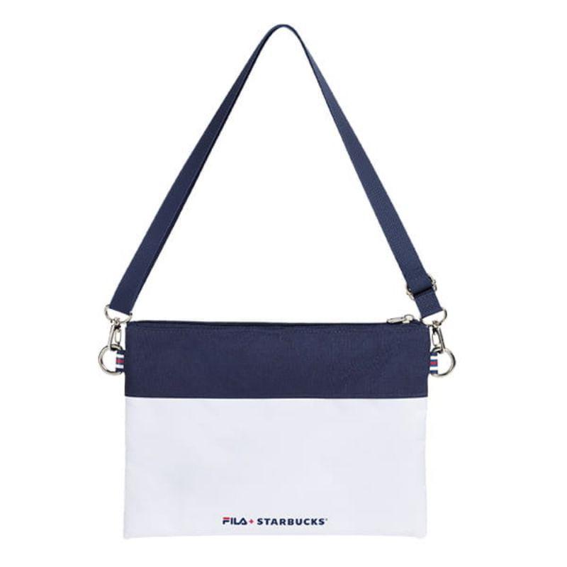 [星巴克]FILA輕巧側背袋聯名 fila 星巴克 奧運-細節圖2