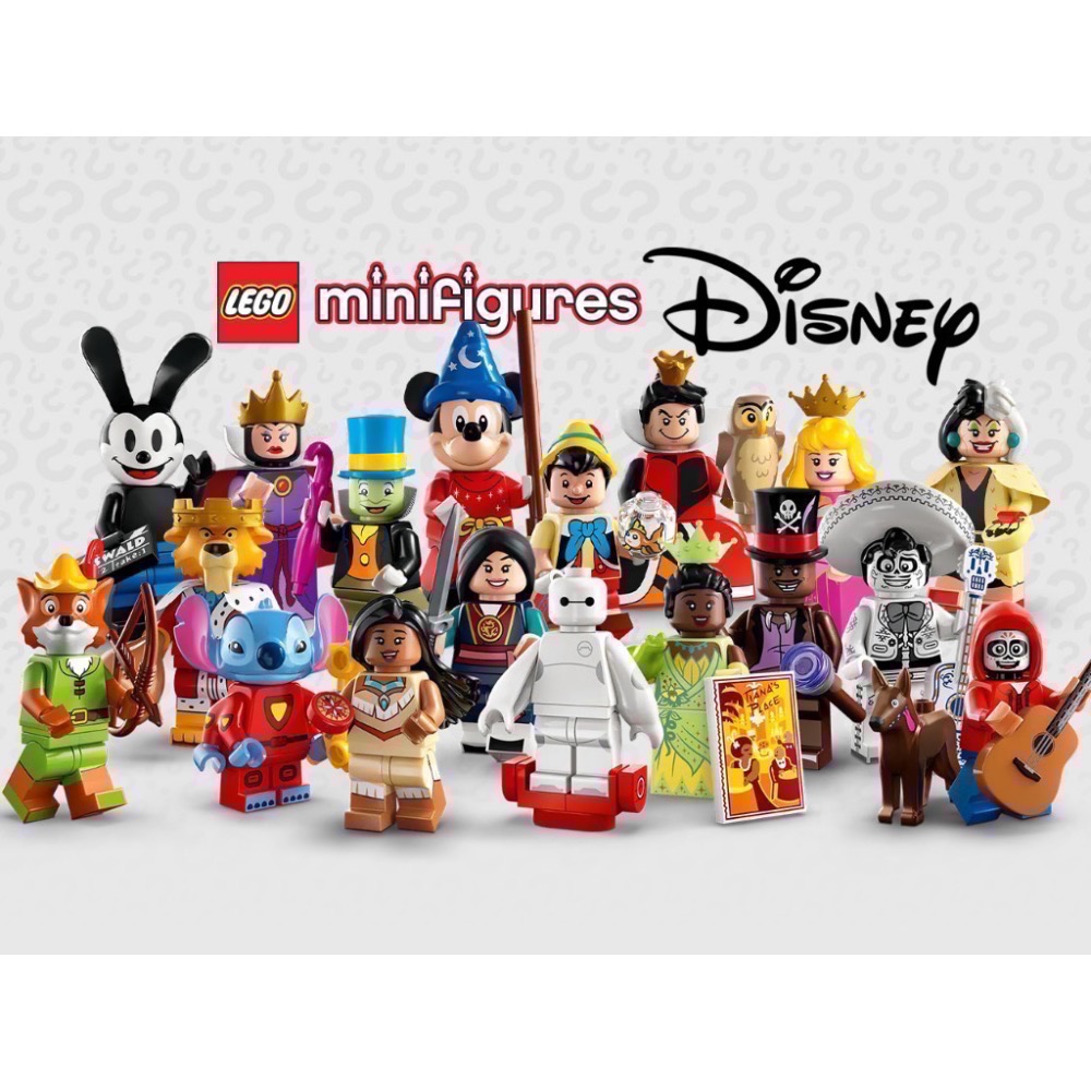 ®️樂高 LEGO®︎ 71038 👍全新未拆封👍 迪士尼3代1套18隻 Minifigures 71012-細節圖10