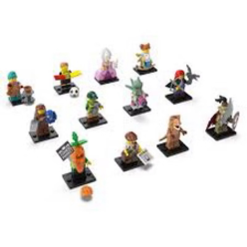 ®️樂高 LEGO®︎ 71037 minifigures 24代   全套12隻 👍全新未拆封👍 暴龍 太空人-細節圖4