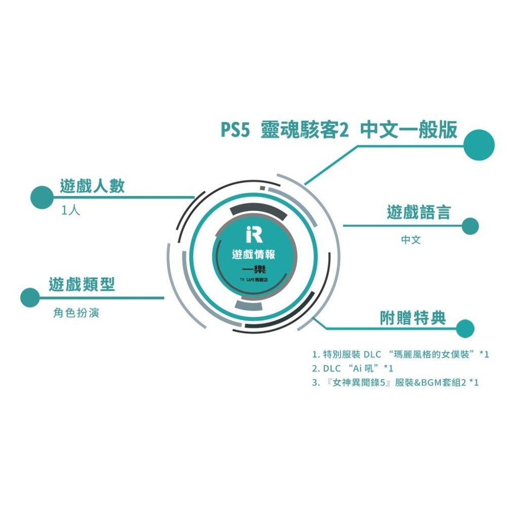 【全新現貨】附限定版特典 PS5 靈魂駭客2 中文一般版 Atlus 女神異聞錄 P5 AI吼 瑪麗【台中一樂電玩】-細節圖2