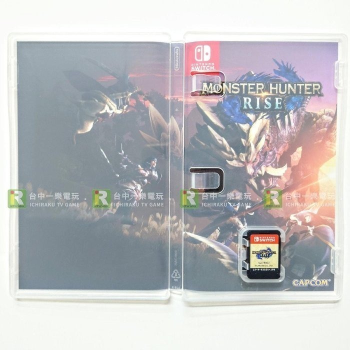 【優質二手電玩】A級品 NS 任天堂 Switch 魔物獵人 崛起 中文版 艾路 加爾克 怪物 狩獵MHR【一樂電玩】-細節圖2