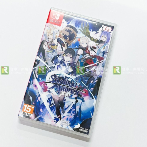 【優質二手電玩】特a級品 Ns 任天堂 Switch 武士少女 中文版 美少女忍者 百合 武士jk 口憑術【一樂電玩】 一樂電玩館 1156