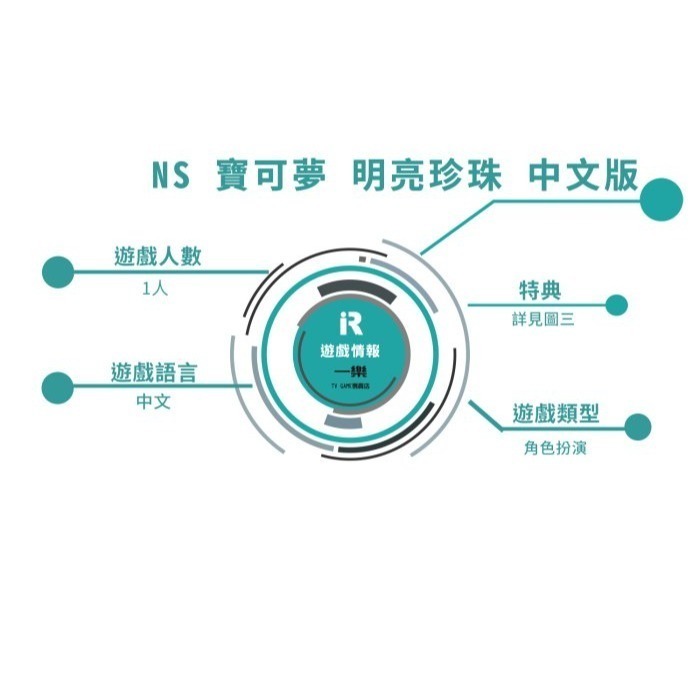 【全新現貨】NS 任天堂 Switch 精靈寶可夢 明亮珍珠 中文版 附虛擬特典 劍 盾 瑪納霏【一樂電玩】-細節圖2