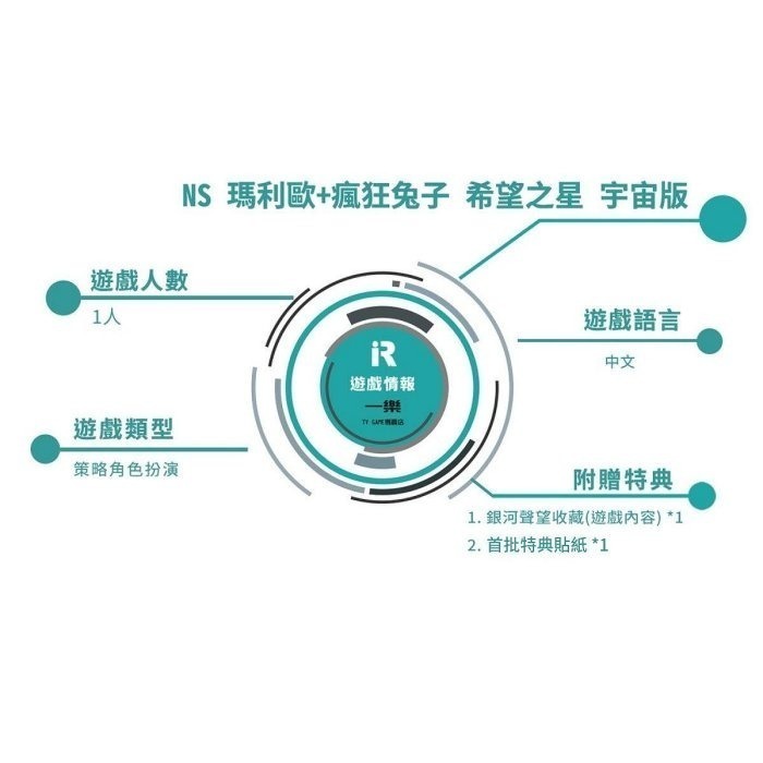 【策略冒險】現貨再到 NS 任天堂 瑪利歐+瘋狂兔子 希望之星 中文版 宇宙版 育碧 王國之戰續作 瘋兔 【一樂電玩】-細節圖2