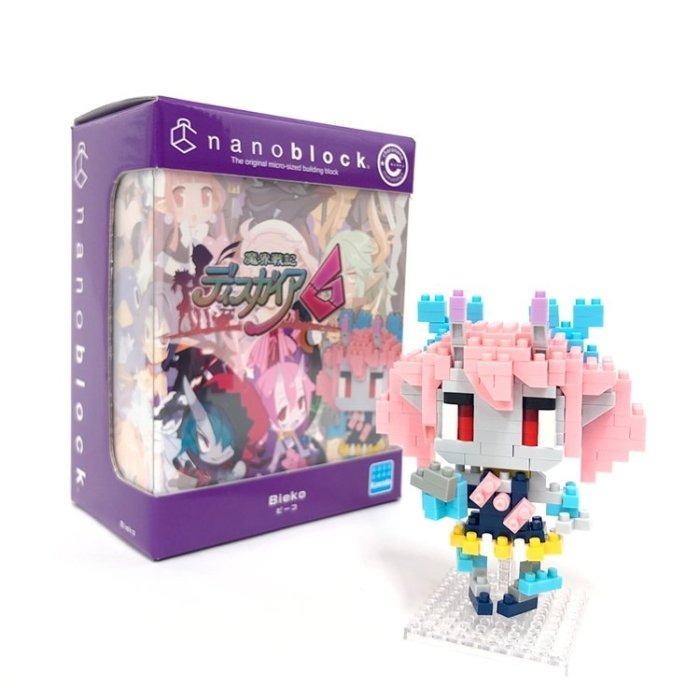 【特典收藏】PS4 魔界戰記 畢可 立體拼圖 公仔 限定版特典 nanoblock NS switch 【台中一樂電玩】-細節圖2