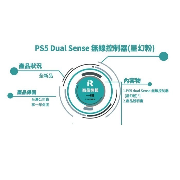 【限時特惠】公司貨 SONY PS5 原廠手把 DualSense 無線控制器 星幻粉 粉紅 把手 搖桿【一樂電玩】-細節圖2
