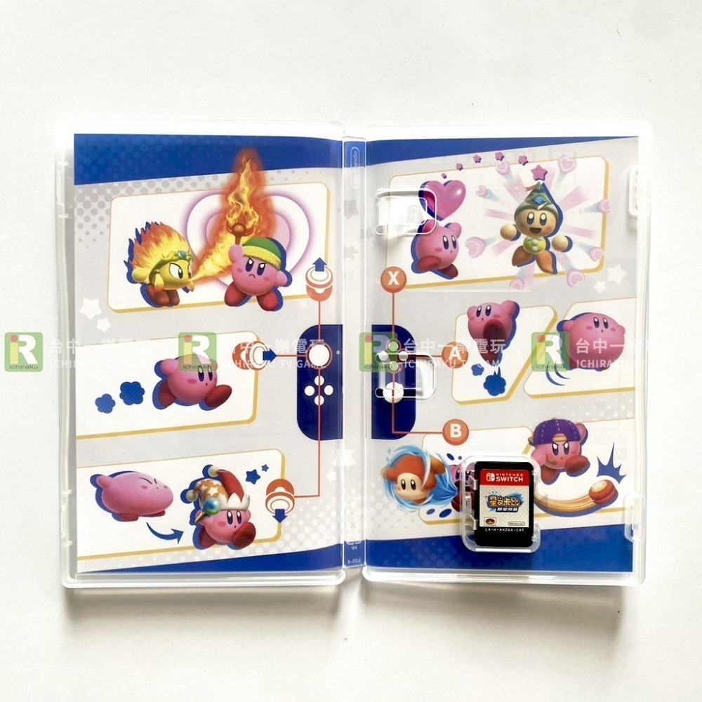 【優質二手電玩】A級品 NS 任天堂 Switch 星之卡比 新星同盟 亞中版 中文 Kirby【一樂電玩】-細節圖2