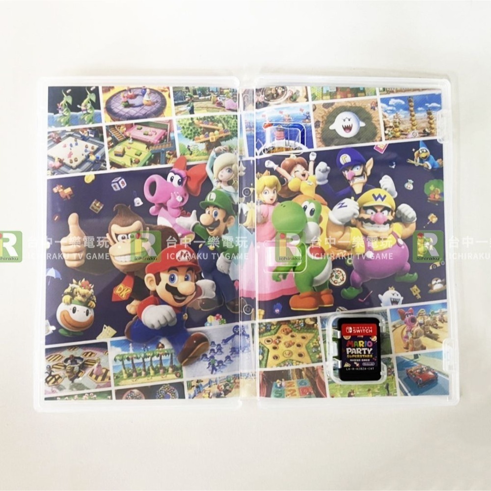【優質二手電玩】特A級品 NS 任天堂 Switch 瑪利歐派對 超級巨星 亞中版 中文 同樂 多人【一樂電玩】-細節圖2