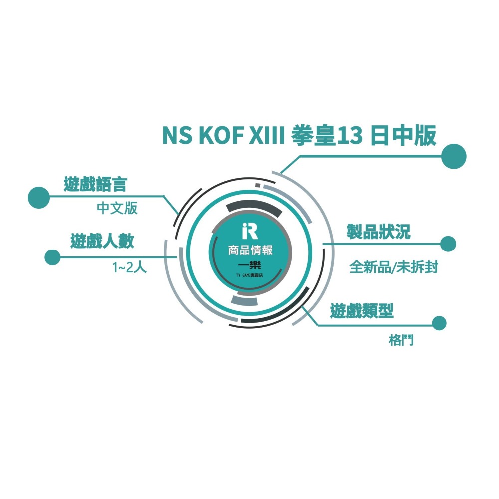 【全新現貨】NS 任天堂 Switch KOF XIII 拳皇13 GM 中文版 日中版 雙人 格鬥 SNK【一樂電玩】-細節圖2
