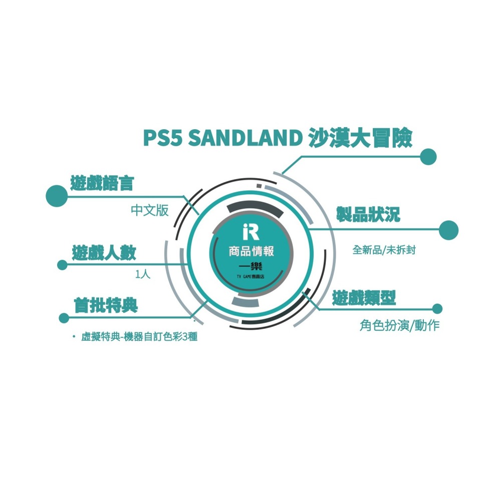 【現貨秒出】PS5 沙漠大冒險 中文版 Sandland 鳥山明 角色扮演 動畫 冒險 戰車 動畫影集 戰車【一樂電玩】-細節圖3