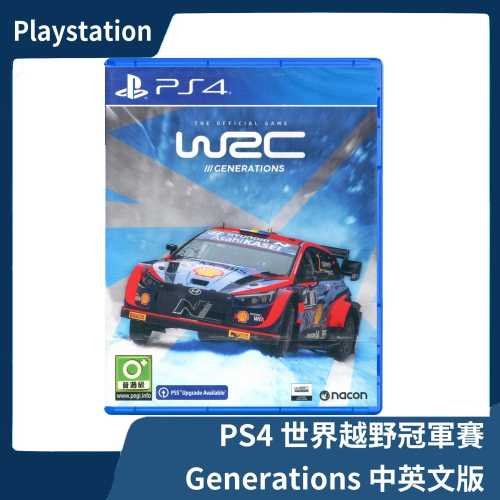 【全新現貨】PS4 世界越野冠軍賽 Generations 中文版 單機可雙人 競速 賽車 WCS系列 連線【一樂電玩】