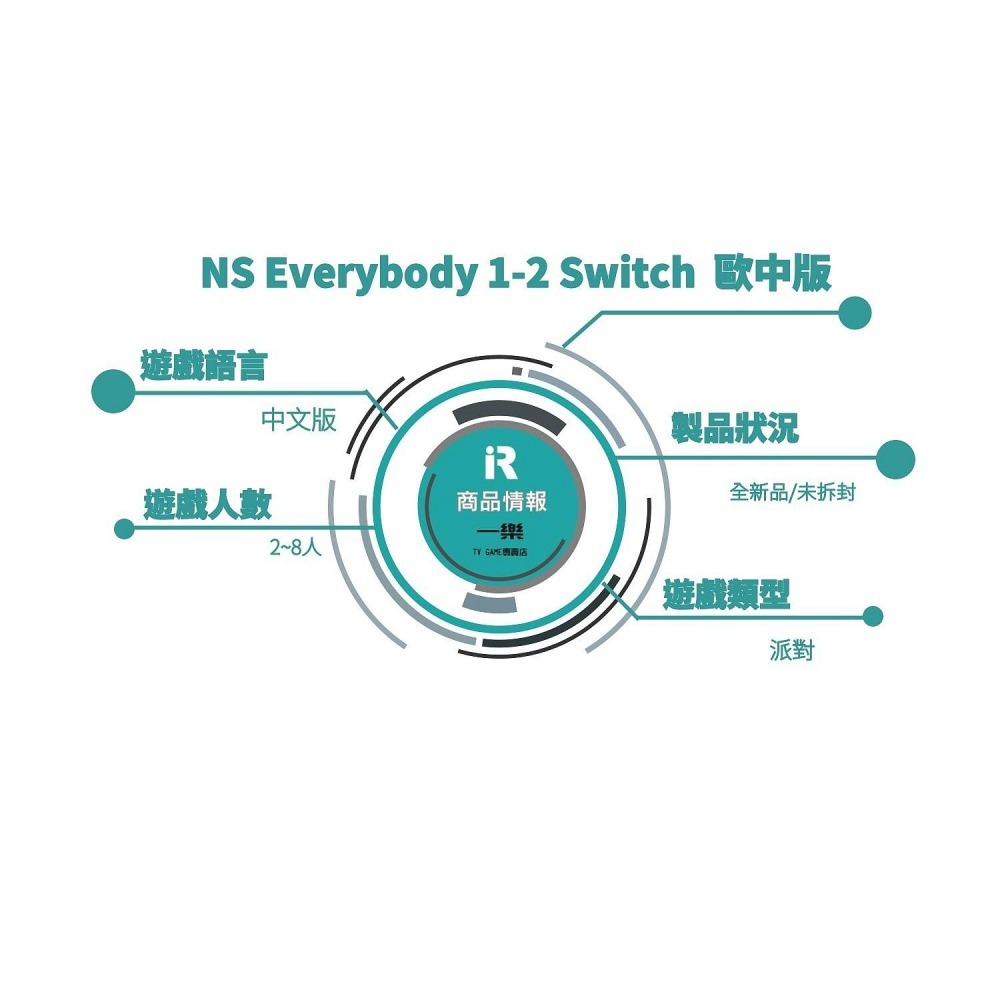 【全新現貨】NS 任天堂 Everybody 1-2-Switch! 中文版 歐版 同樂 多人 續作 派對【一樂電玩】-細節圖2