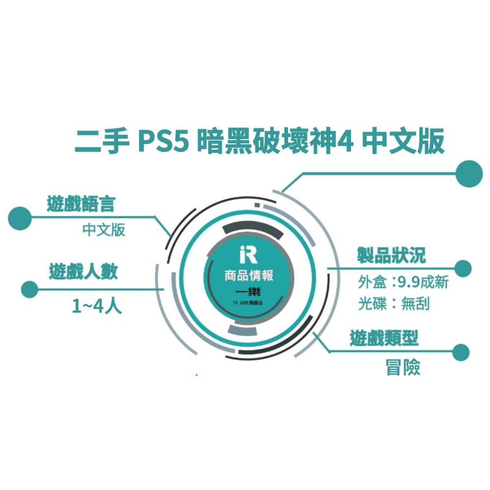 【優質二手電玩 9.9成新】PS5 暗黑破壞神4 中文版 DiabloIV D4 迪亞布羅 四代 日版封面【一樂電玩】-細節圖2