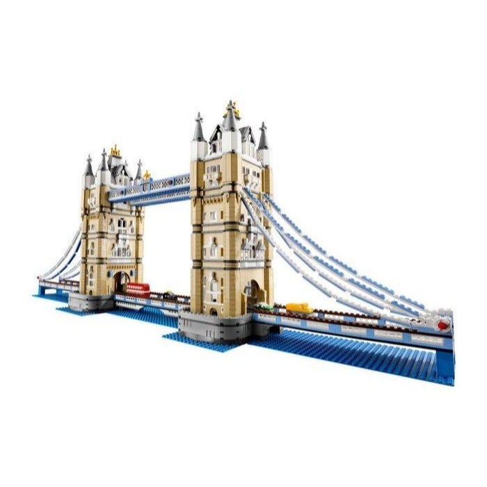 【樂高 經典建築】全新 盒美 LEGO 10214 Tower Bridge 倫敦塔橋【台中一樂電玩】-細節圖3